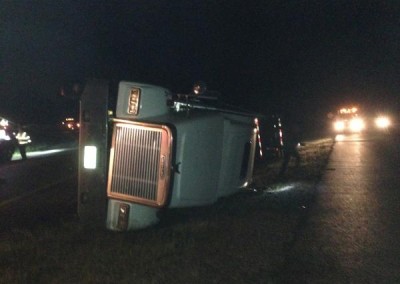 Tractortrailer Accident, Central Region. Midlothian,Virginia