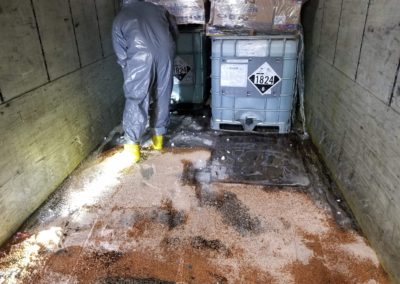 Sodium Hydroxide Release Cleanup