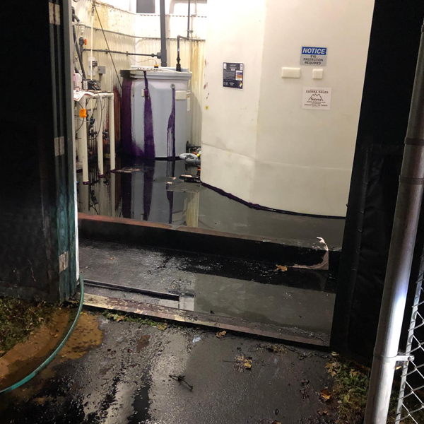 Latest Response – More than 1,000 gallons of sodium permanganate spill