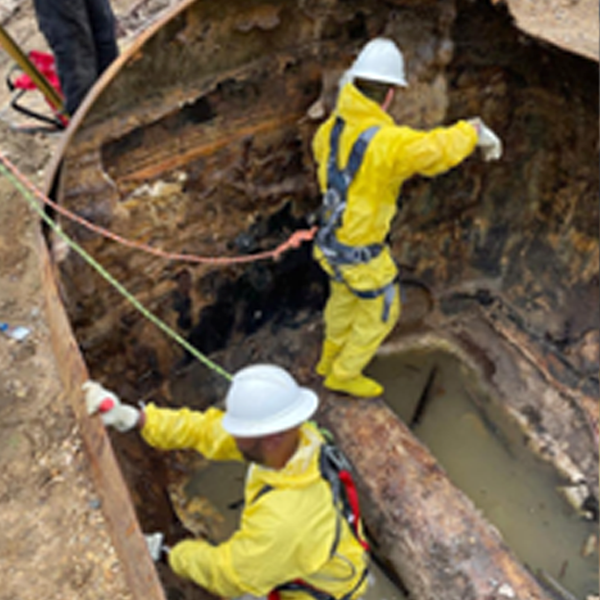 July Project Spotlight – Confined space tank cleaning