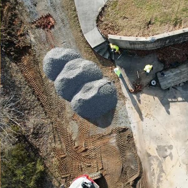 February Project Spotlight – Residential yard where 15 gallons of diesel were released