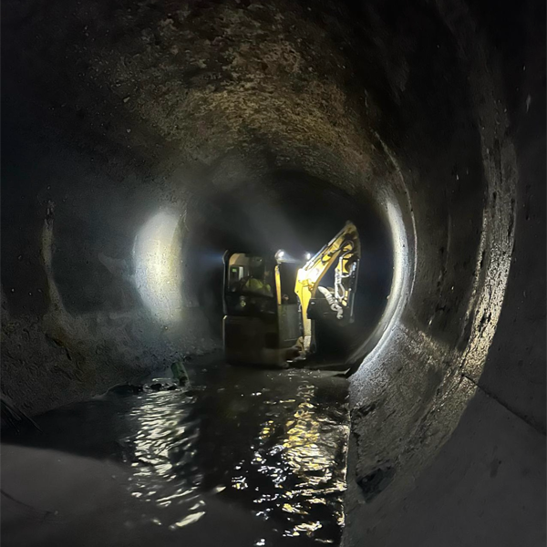 August Project Spotlight: Large-scale Wastewater Tunnel Cleanup